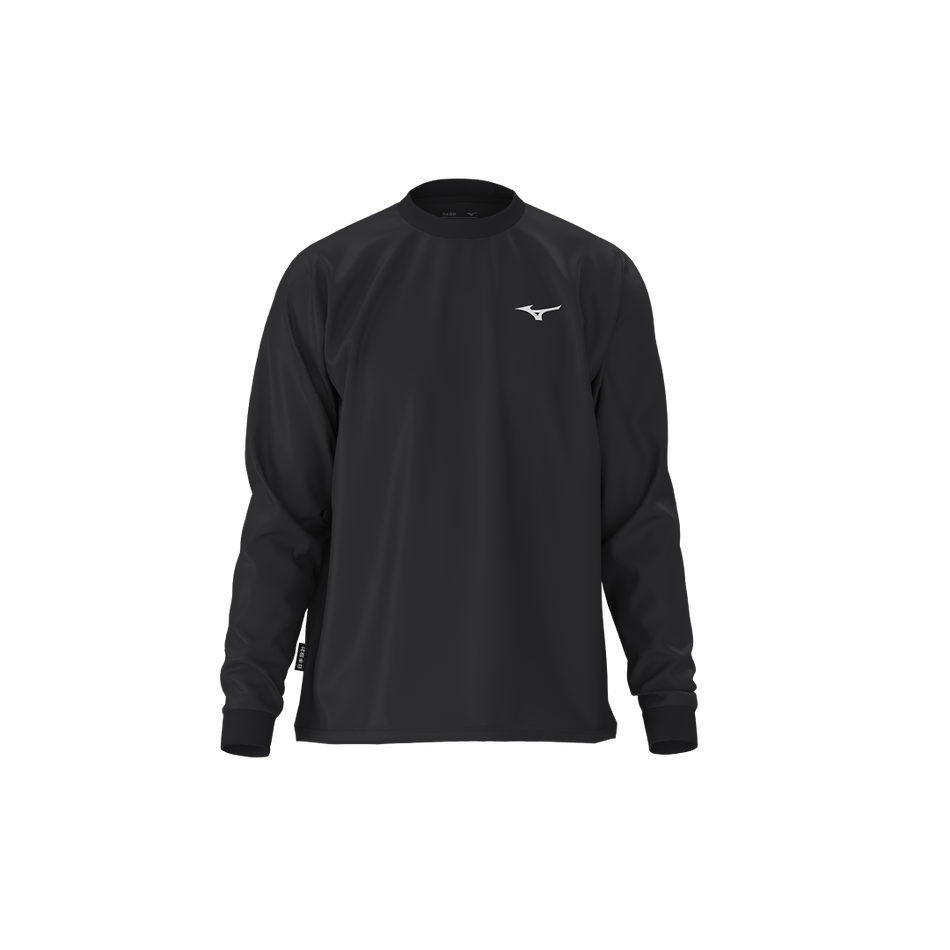 Mizuno Athleticwear new wave long sleeve Black